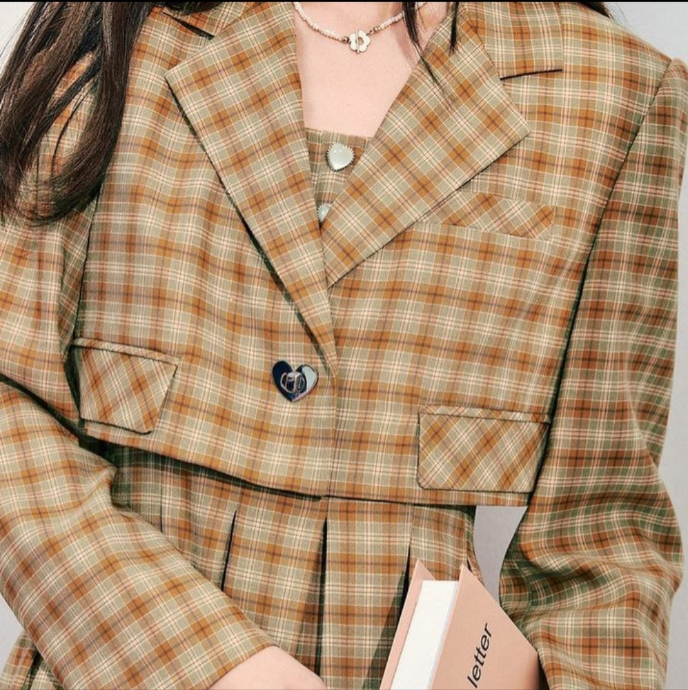 LEDiN boba tea blazer